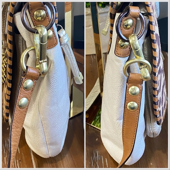 Coach Rare XL Limited Edition Calfhair Leopard Ocelot Flap Shoulder Bag - Picture 6 of 16